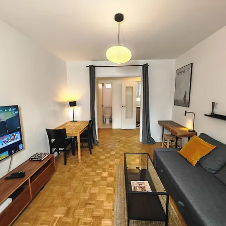 1 Mois Minimum - Havre De Paix Aux Buttes Chaumont Apartamento