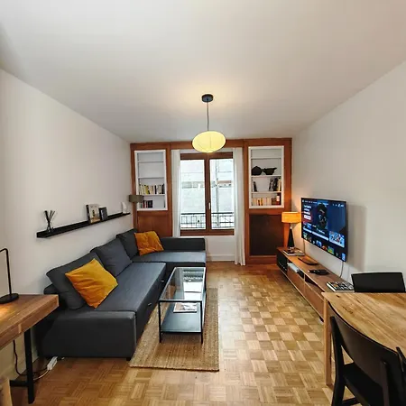 1 Mois Minimum - Havre De Paix Aux Buttes Chaumont Apartamento *
